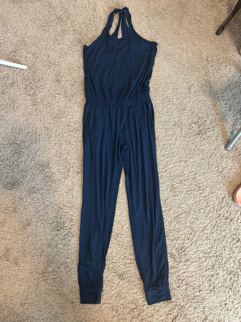 Avia Navy Halter Jumpsuit